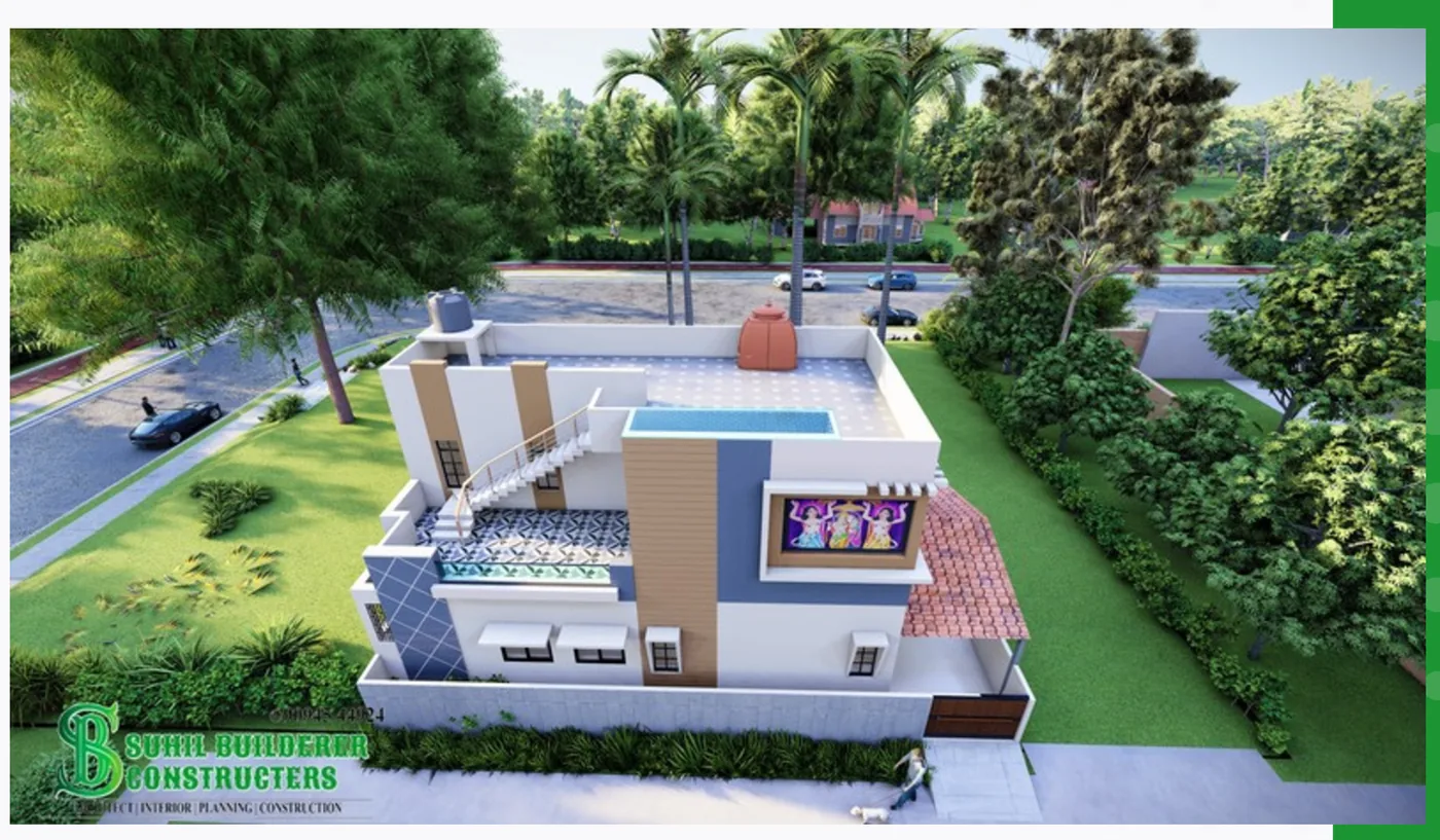 Completed Suhil Builders residence